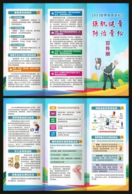 世界骨质疏松日宣传册