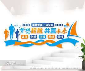 企业文化墙图片