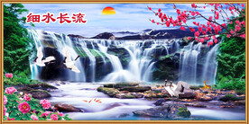 大厅山水画