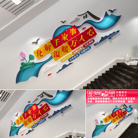 人民调解文化墙