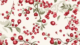 浆果设计无缝图案背景