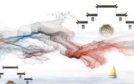 高雅 清晰爆款山水 TIf分层