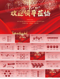 热烈欢迎上级领导莅临指导PPT