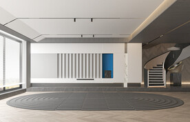 现代客厅背景墙