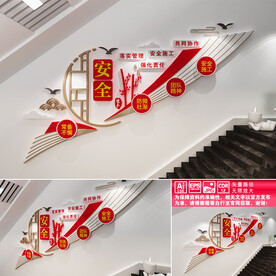 安全生产楼道标语