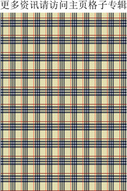 英伦风格纹 经典格子图案