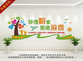 食堂餐厅文化墙