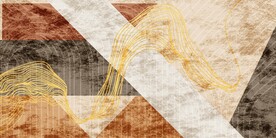 现代抽象几何地毯