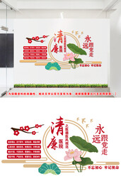 医院廉政文化墙