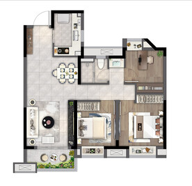 户型图 家配图 洋房图图片