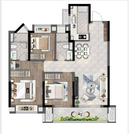 户型图 家配图 洋房图图片