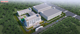 工厂规划设计案例鸟瞰图