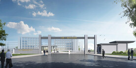 工厂大门设计案例效果图