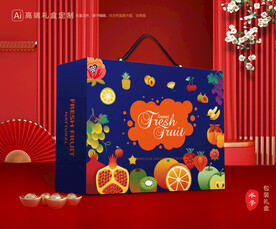 水果包装 鲜果礼盒