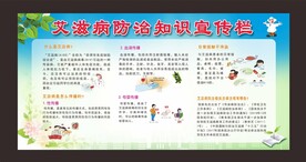 艾滋病宣传栏