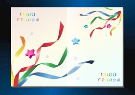 花彩丝带 书籍封面