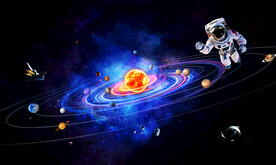 宇宙星空太阳系