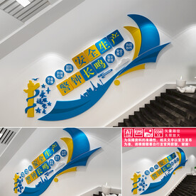 安全生产楼道文化墙