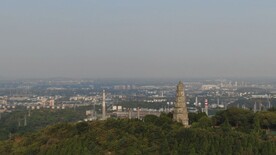东山宝塔城市航拍时长41秒