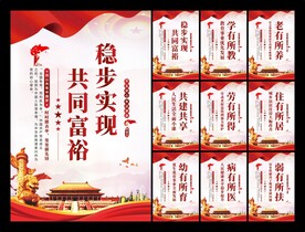 共同富裕党建海报