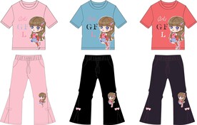 女套套装印花图案新款