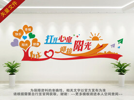 心理辅导文化墙