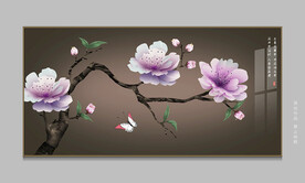 新中式花鸟国画