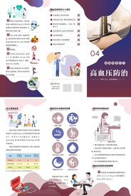 健康教育折页高血压防治