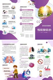 健康教育折页慢阻肺防治