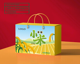 小米包装 平面展开图