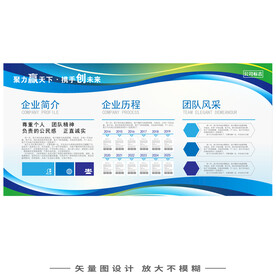 企业宣传栏