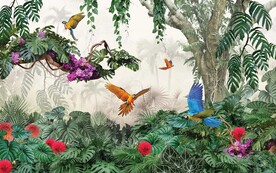 高清植物森林背景大图