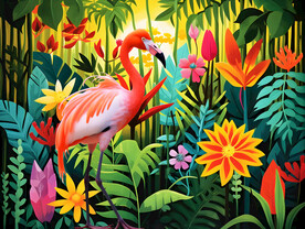 热带雨林背景壁纸