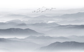 水墨山水图