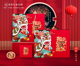 新年包装 年货礼盒