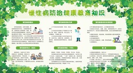 慢性病防治知识宣传栏