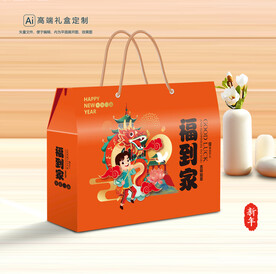 新年包装 年货礼盒