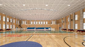 运动馆室内设计案例效果图