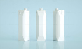  果汁牛奶1L盒子高清