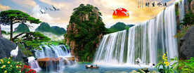 瀑布 