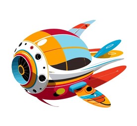 飞船插画