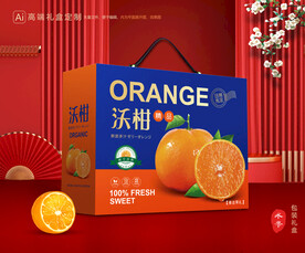 沃柑包装 蜜桔礼盒