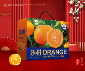 沃柑包装 蜜桔礼盒
