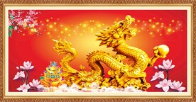 金龙送福