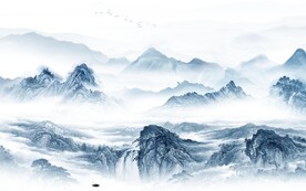 高雅 最新中式山水 TIf分层