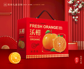 沃柑包装 蜜桔礼盒