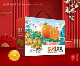 沃柑包装 蜜桔礼盒