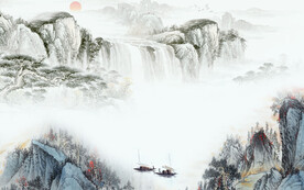 意境 高端中式山水 TiF分层