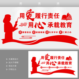 教师办公室文化墙