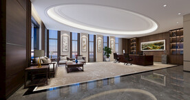 董事长办公室效果图